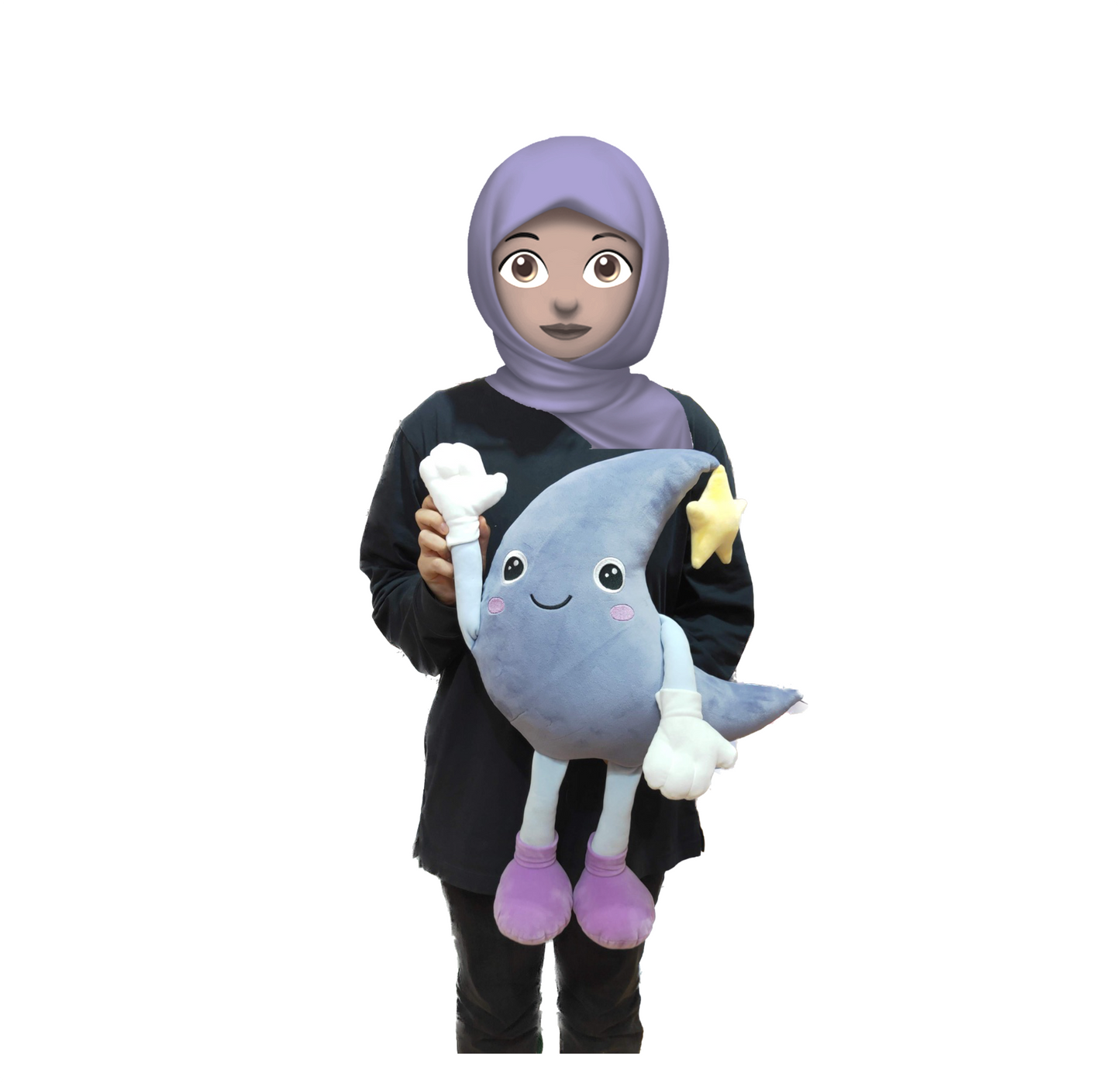 24" Moony the Ramadan Moon Extra Large Cuddle Plush
