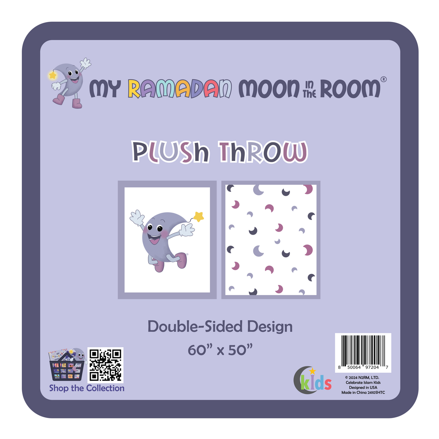 Plush Throw Blanket Double Sided
