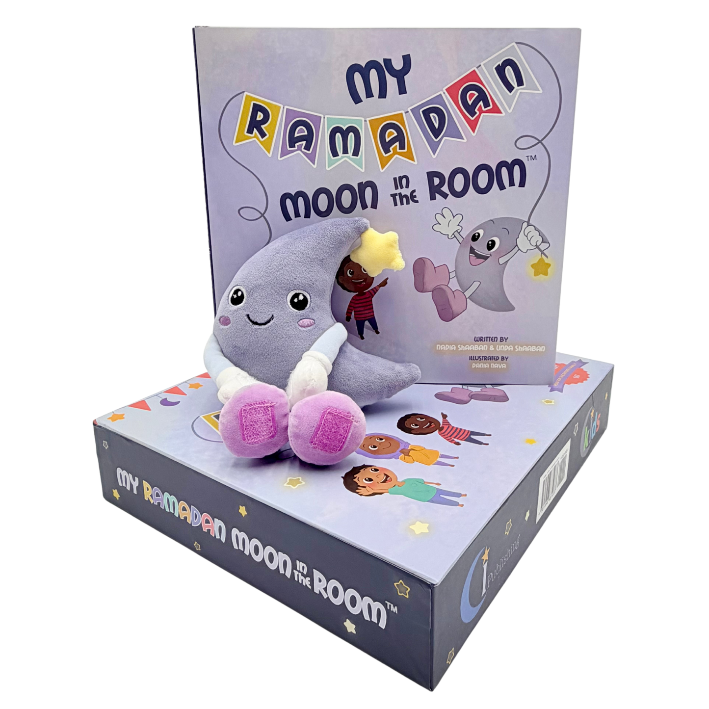 My Ramadan Moon in the Room Book & Plush Set