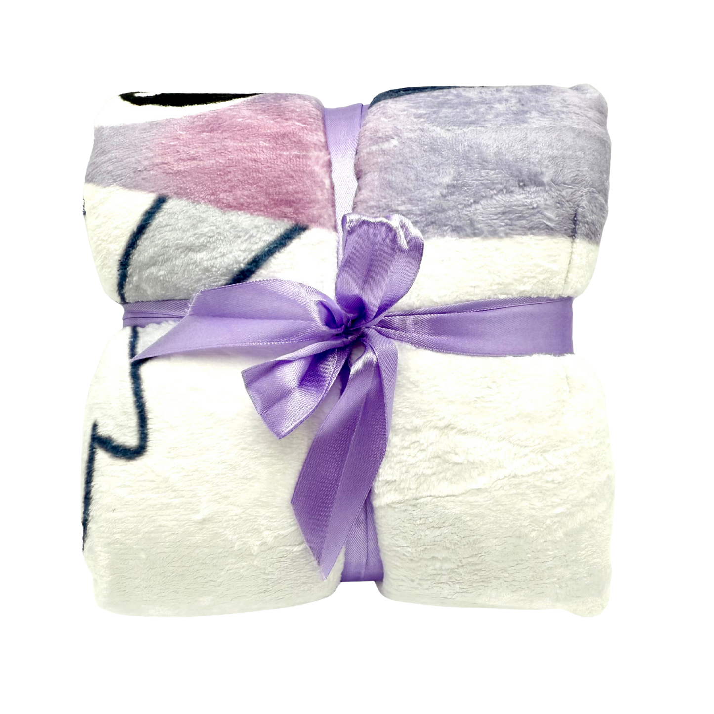 Plush Throw Blanket Double Sided