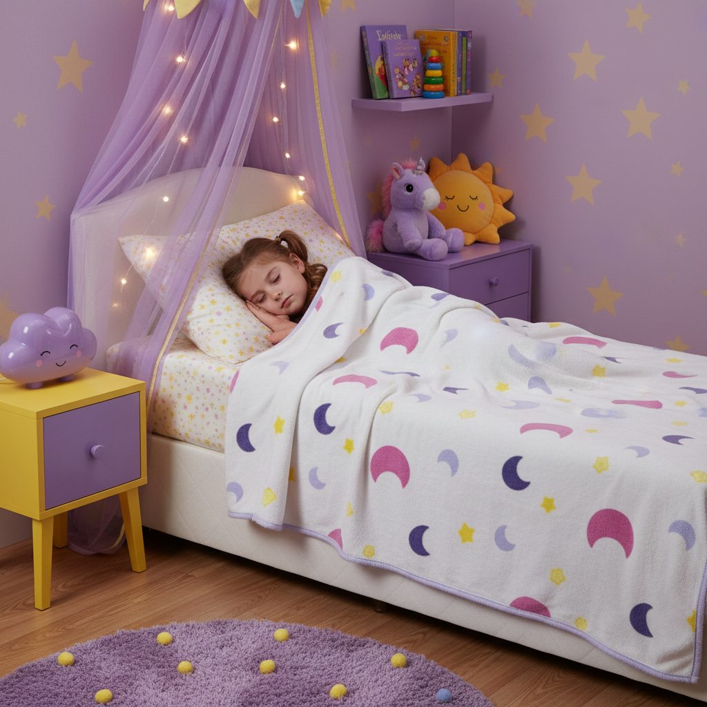 Plush Throw Blanket Double Sided