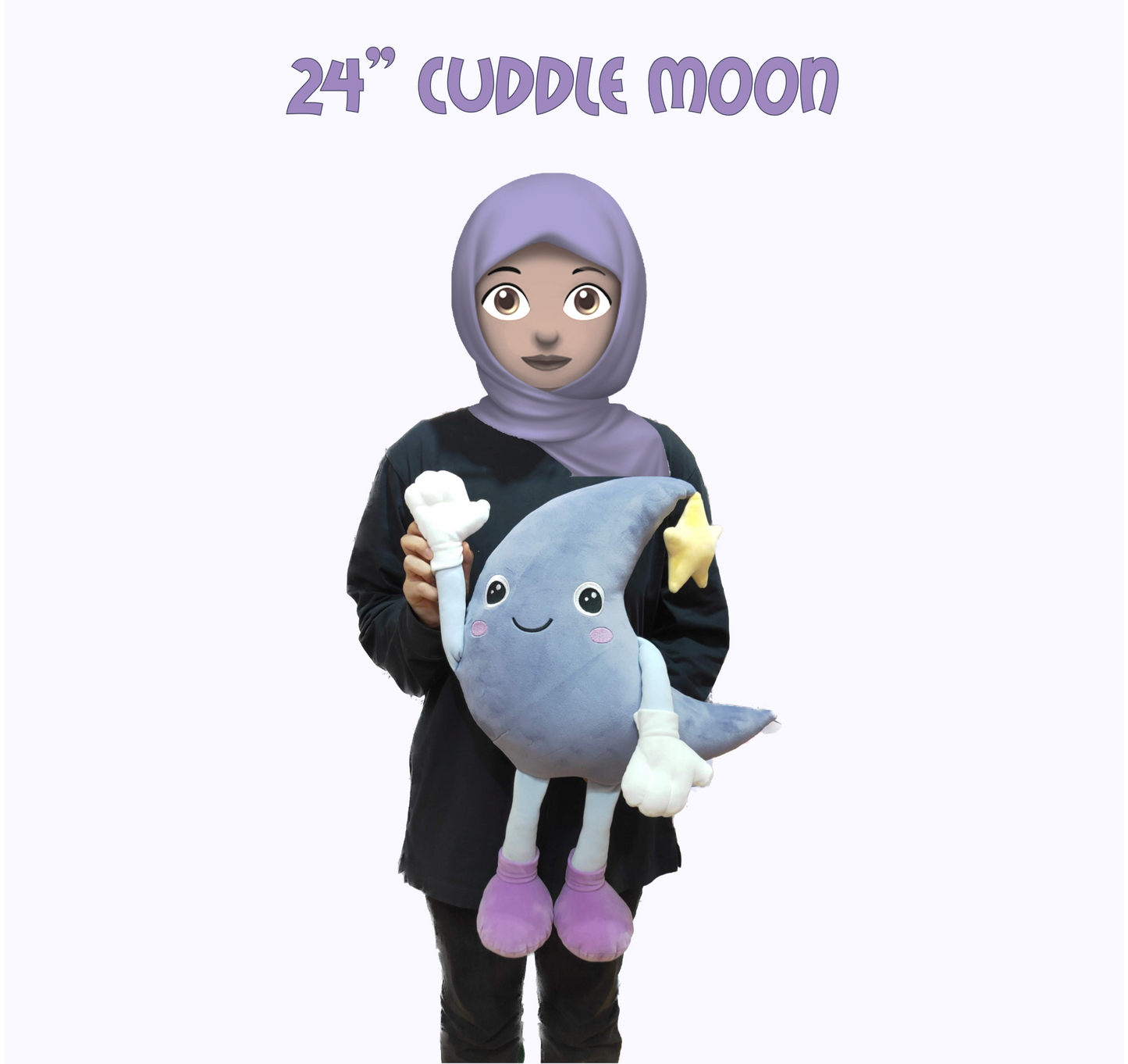 24" Cuddle Moon Plush