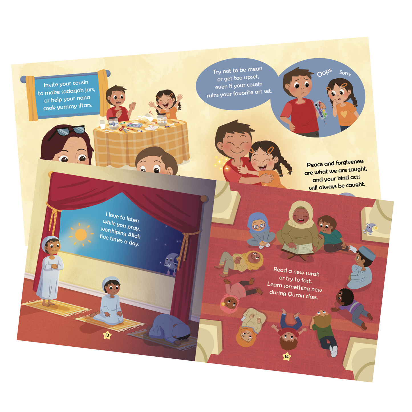 My Ramadan Moon in the Room HARDCOVER BOOK